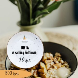 Dieta w kamicy żółciowej - 28 dni